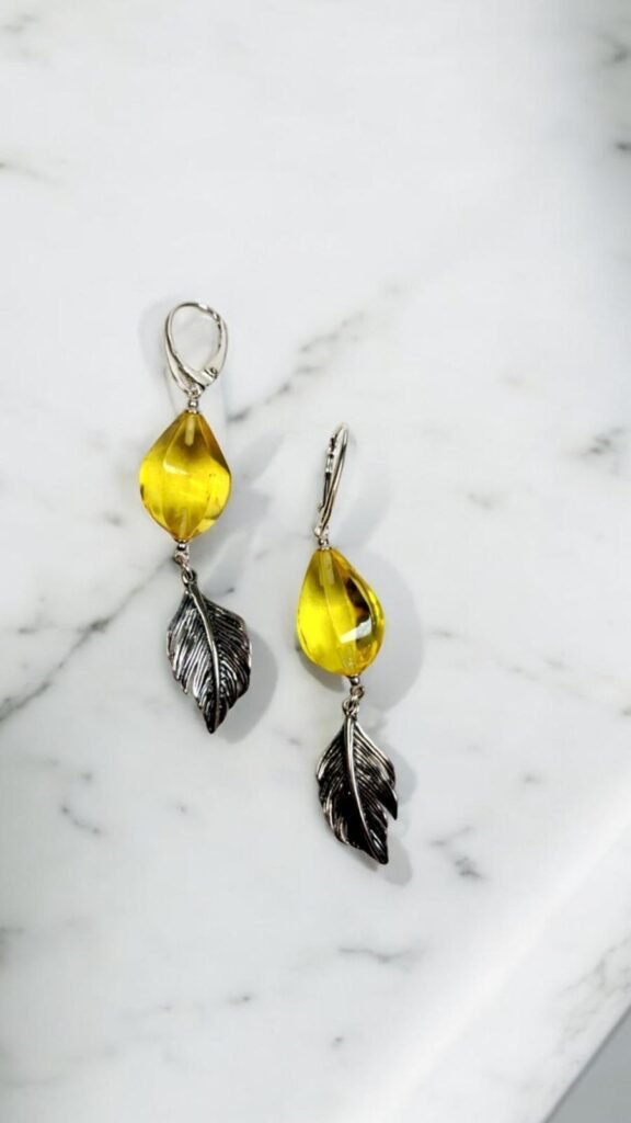 Aquamarine Earrings 925 Silver